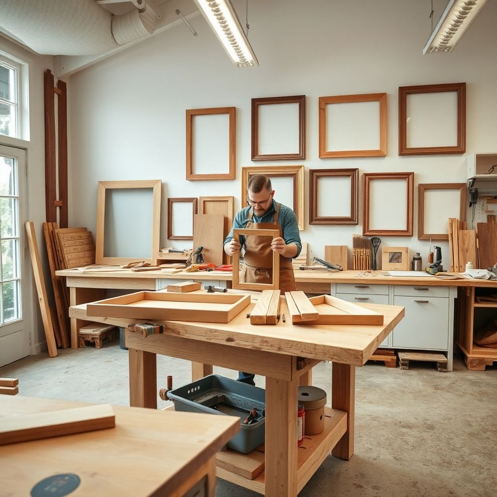 Make Wooden Picture Frames Easily